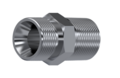 RVS verloopadapter 3/8&quot; BSP - 3/8&quot; BSPT male-male